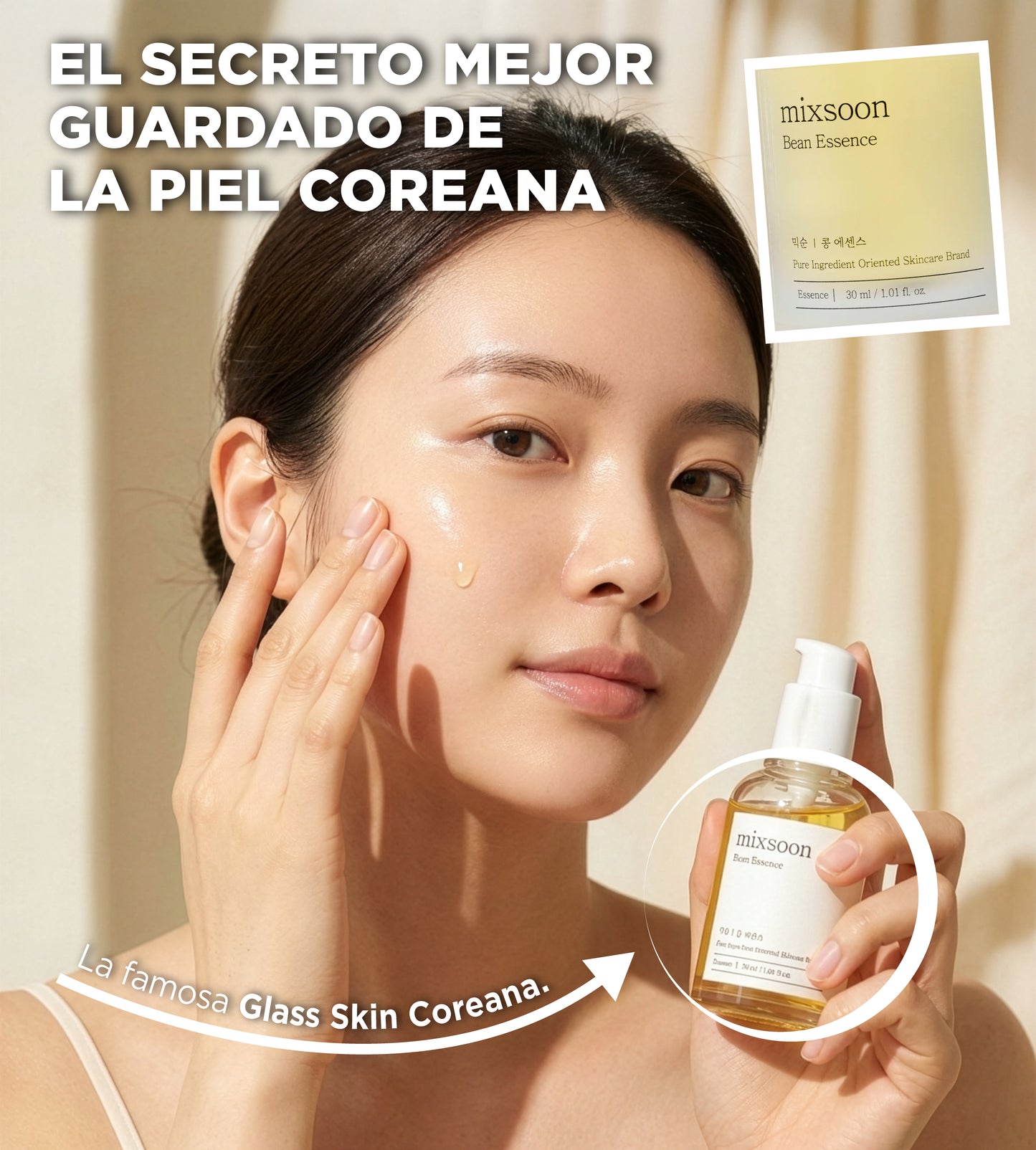 Serum Hidratante Mixsoon Bean 50ml